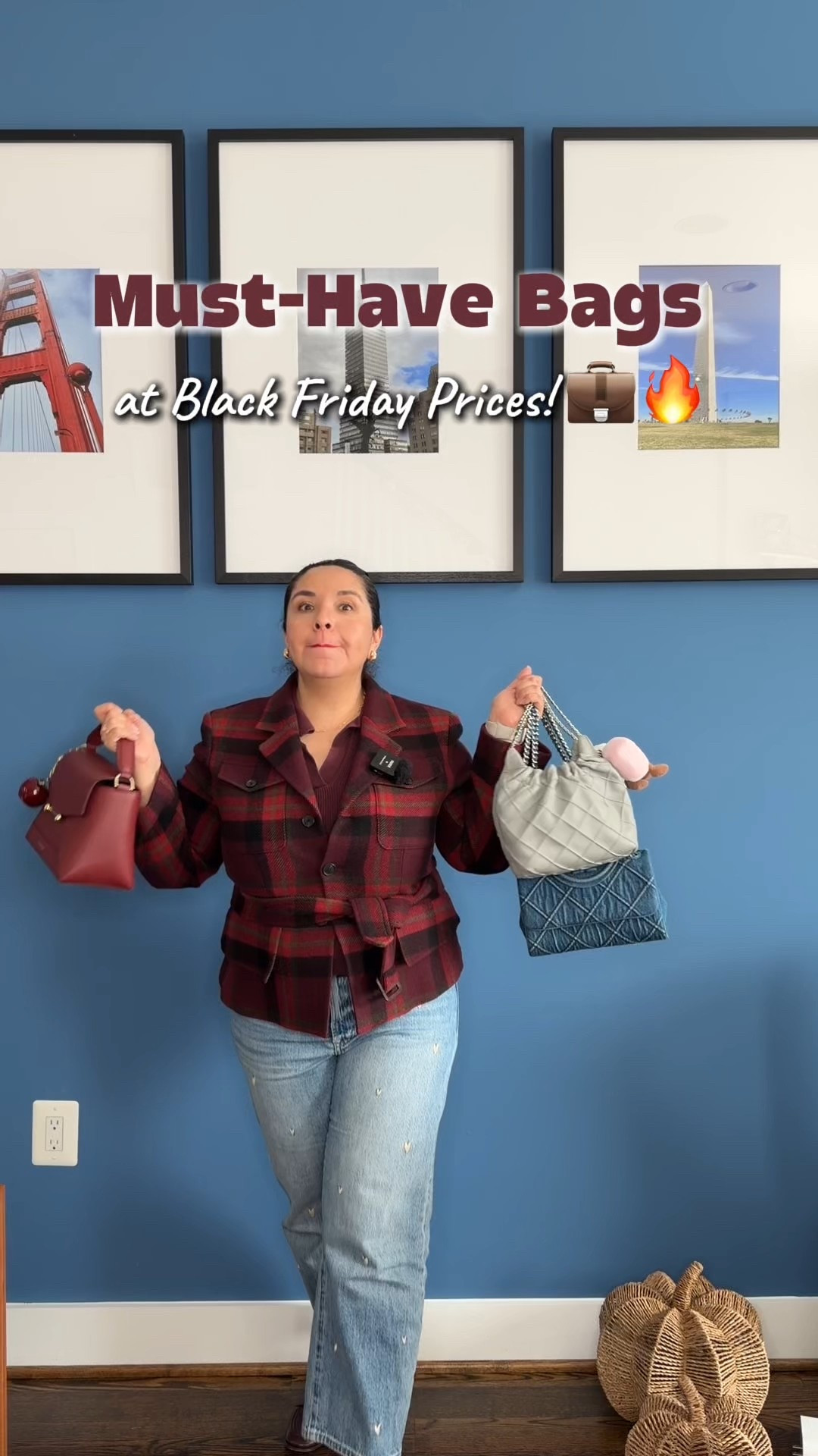 ✨ Black Friday Bag Steals Worth Every Penny✨

These are the bags I actually use year-round: versatile, timeless, and perfect whether you want something everyday, dressy, or a luxe moment without the full designer price tag. 👜💫

🟥 Strathberry Mosaic
Handmade, structured, and the closest you’ll get to quiet luxury at a more accessible price. The oxblood shade is chef’s kiss for fall + winter.

🔵 Tory Burch Fleming Convertible
A carefree crossbody you don’t have to baby. The denim makes it incredibly easy to wear, and it still feels elevated. Linking the leather options too!

⚪ Tory Burch Soft Fleming 

A chic alternative to the Chanel 22. Soft, slouchy, and the perfect neutral. Works with everything, any season.

I’m linking the exact bags + similar options for every budget.

Happy Black Friday shopping! 🛍️✨

#LTKHoliday #LTKCyberWeek #LTKSaleAlert