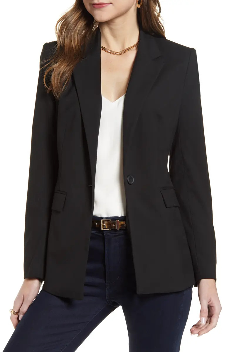 One-Button Blazer | Nordstrom