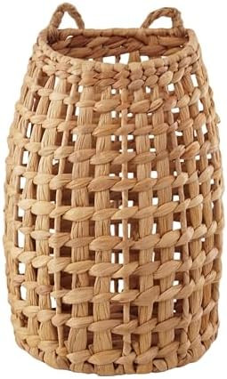 Woven Water Hyacinth Hanging Basket Door Hanging Basket Wall for Home Garden Farmhouse (Water Hya... | Amazon (US)