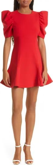 Alia Puff Sleeve Fit & Flare Dress | Nordstrom