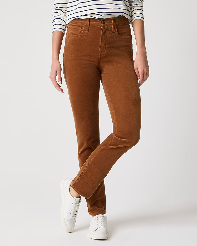 Corduroy full-length essential straight pant | J.Crew Factory
