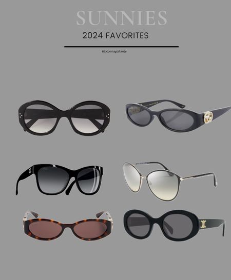 My favorite recent sunnies 😎The Celine sunglasses are great for vacation or work 🖤 Can’t go wrong with any of these

#LTKGiftGuide #LTKworkwear #LTKtravel