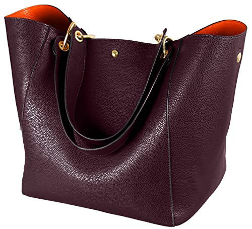 sqlp Large Work Tote Bag for Women Designer Purses and Handbags Big Bucket bags Ladies Travel Crossbody Purse Coffee | Amazon (US)