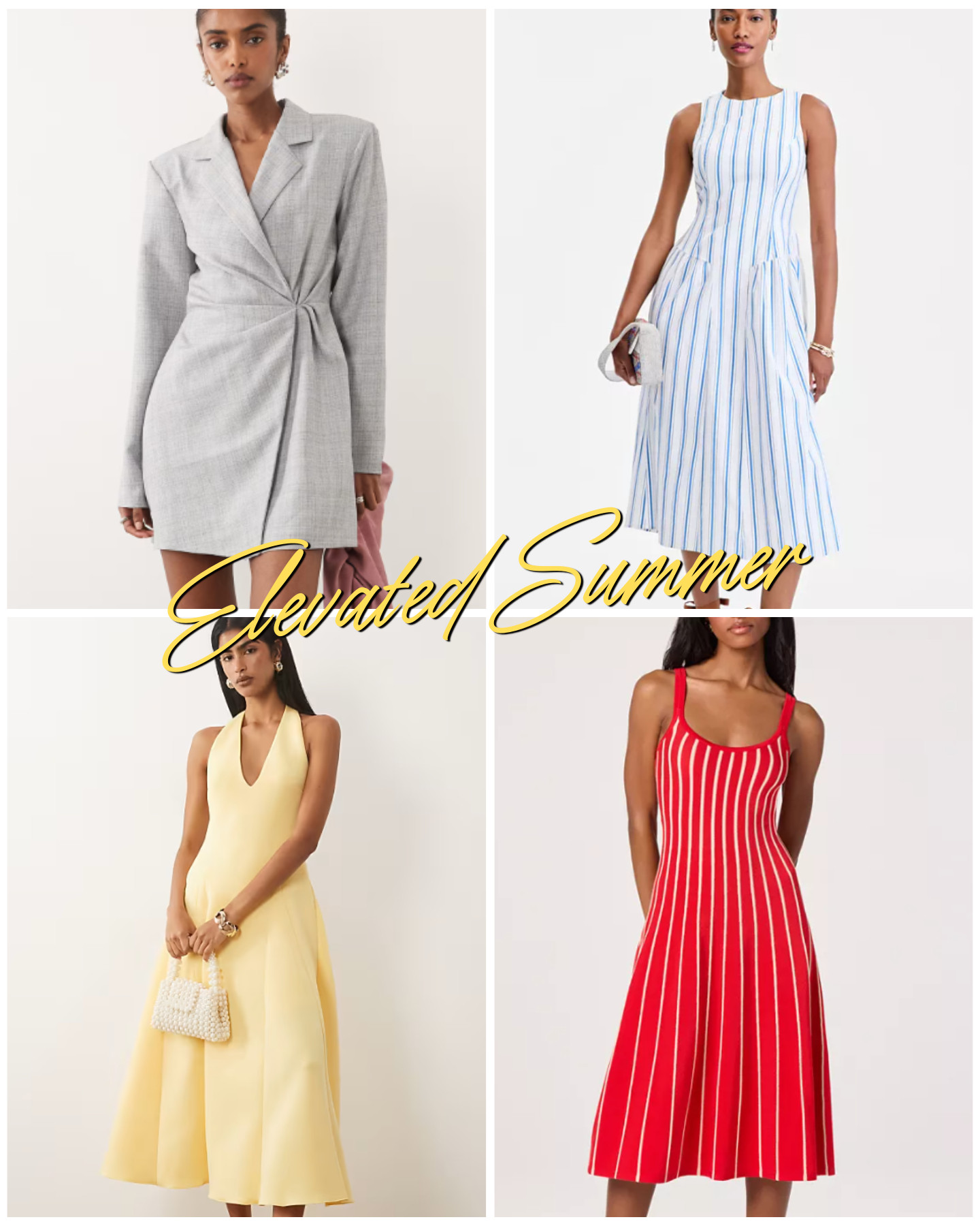 Structured summer dresses elevate that chic sophisticated look! 

 #LTKootd #LTKSaleAlert #LTKPlusSize