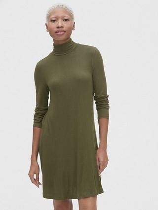 Long Sleeve Turtleneck Dress | Gap US