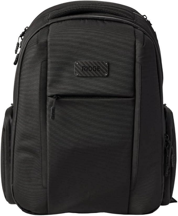 The Ridge Commuter Backpack | Travel Backpack with Laptop Holder | RFID Blocking Nylon Backpack -... | Amazon (US)