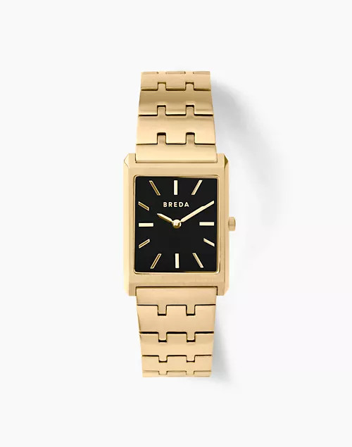 Breda Virgil Gold and Metal Bracelet Watch | Madewell