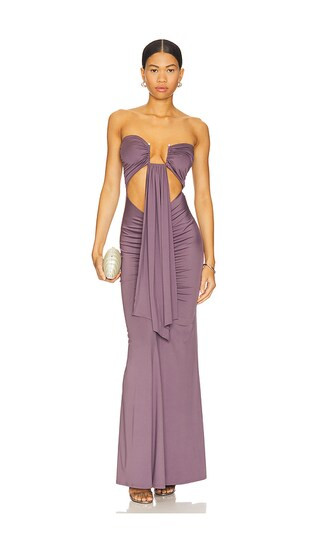 Rosy Maxi Dress in Purple | Revolve Clothing (Global)