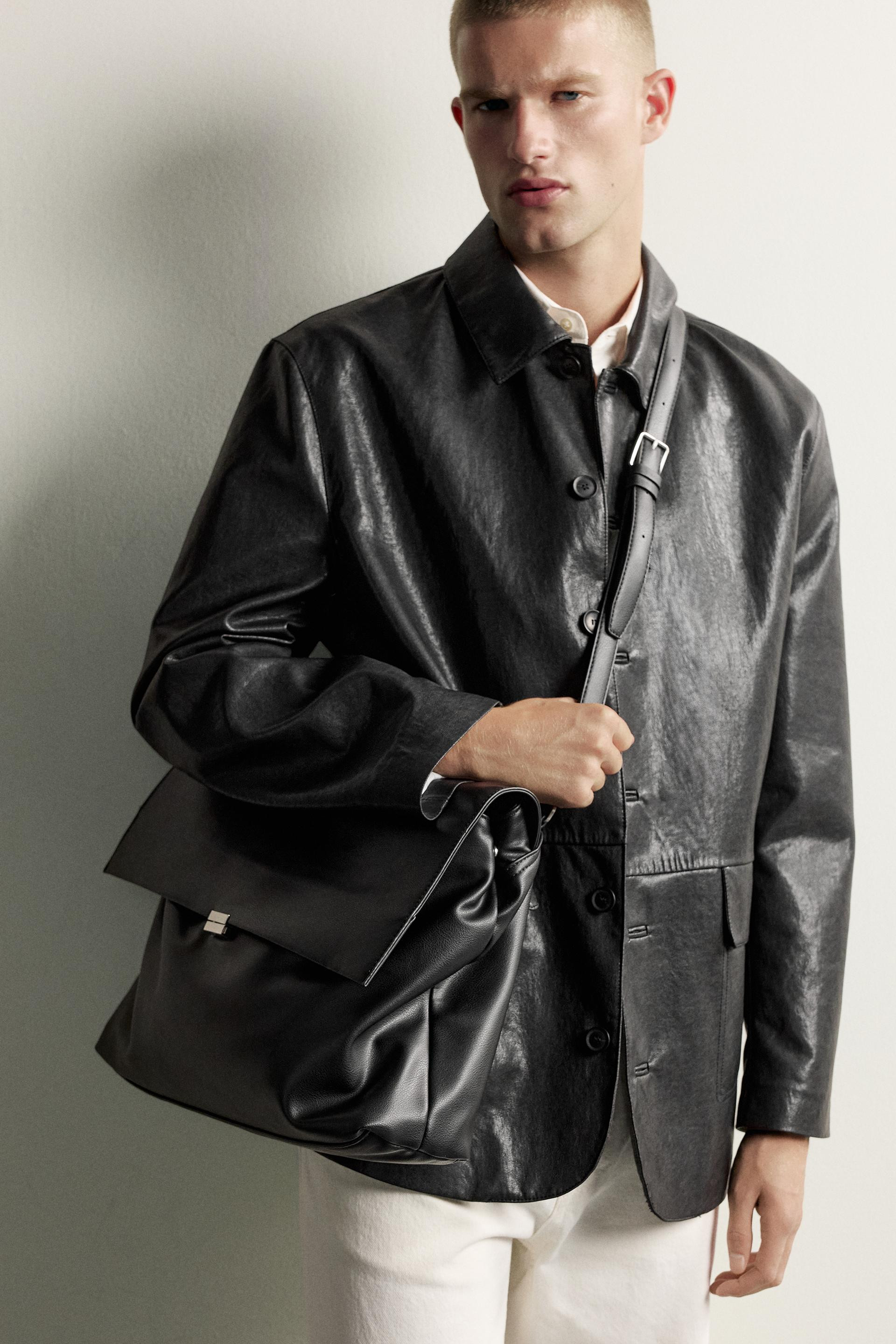 Zara - Tasche Mit Klappe - Schwarz - Einheitsgrösse - Herren | Zara DE