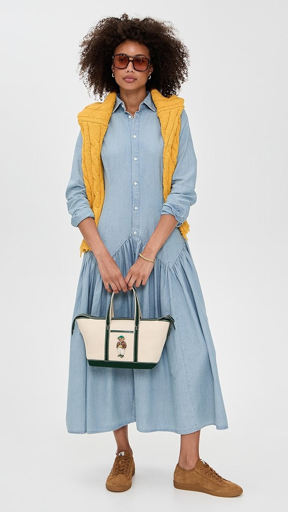 Chambray Long Sleeve Shirt Dress | Shopbop