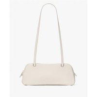 Kate Spade New York Grace Fine Grain Leather East-West Shoulder Bag - Cream | Very (UK)