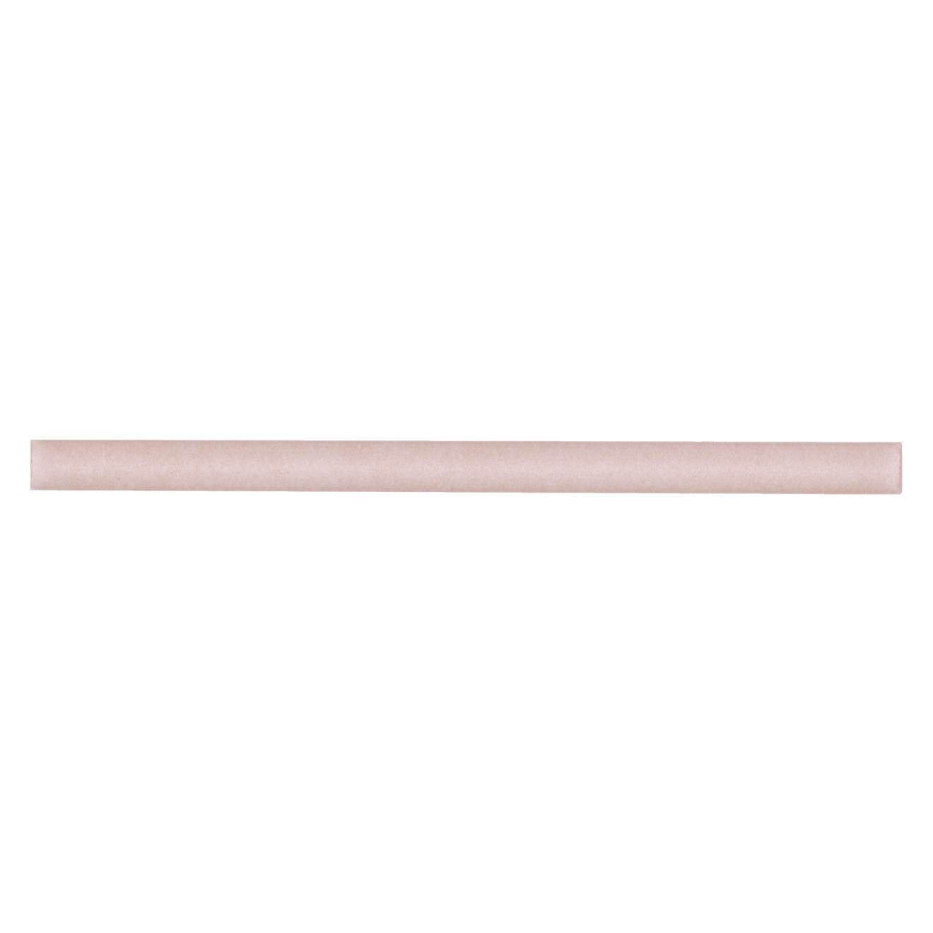 Makoto .5" x 8" Matte Ceramic Jolly Miter Edge Trim in Momoiro Blush | Bedrosians Tile & Stone