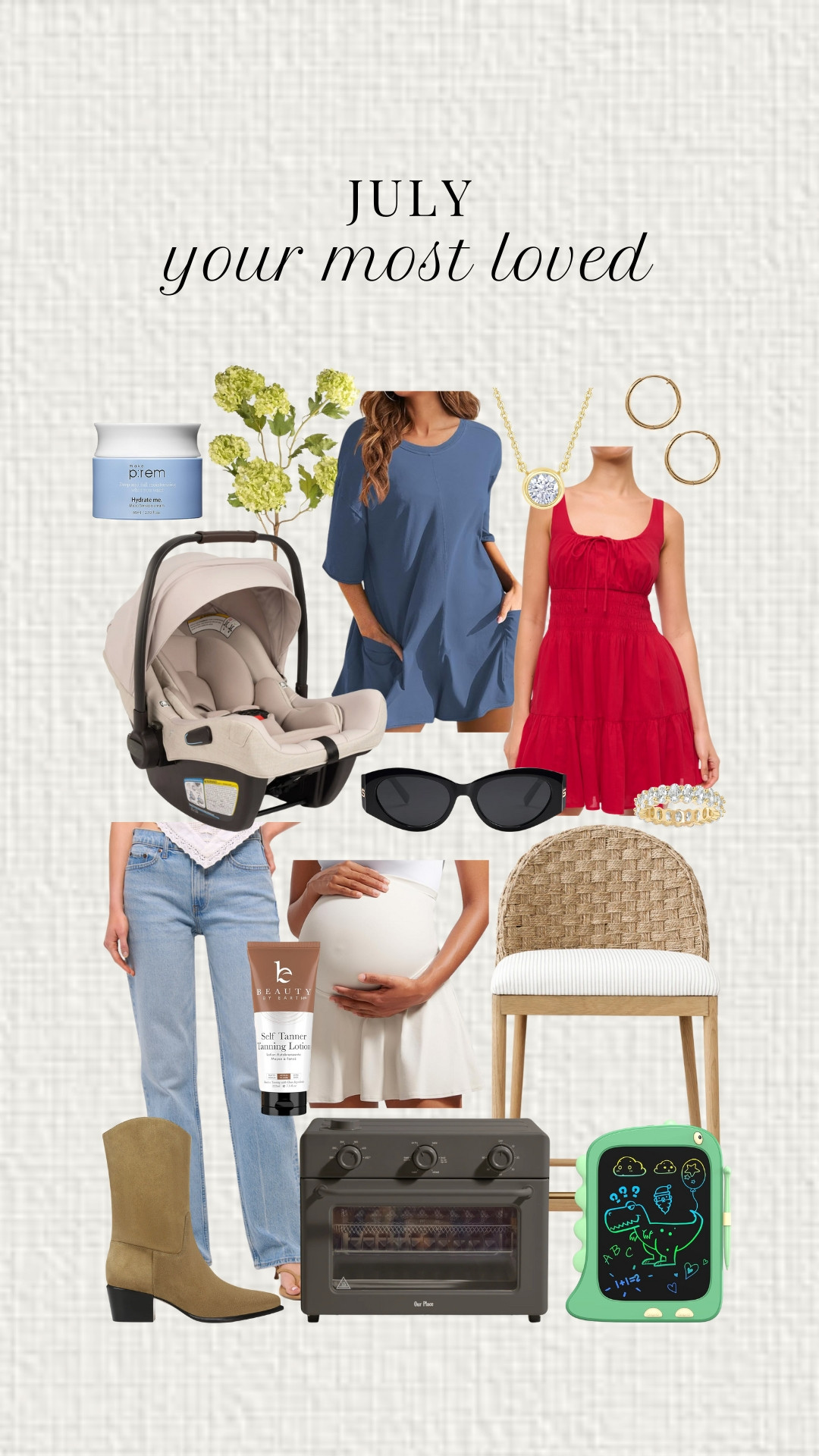 Your July favorites! 

 #LTKHome #LTKStyleTip #LTKBump