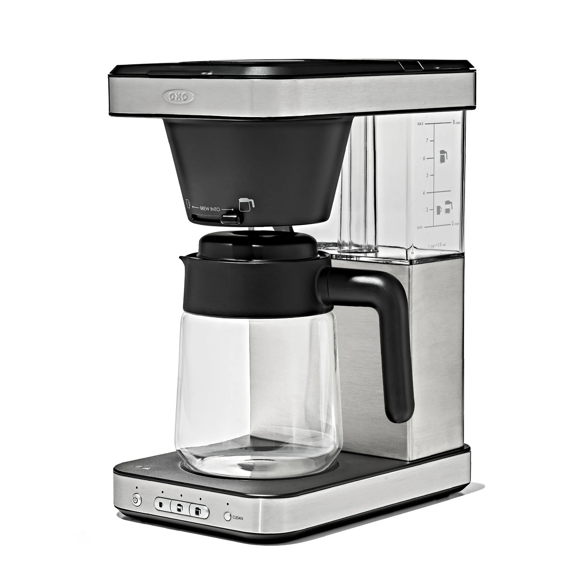 OXO Brew 8-Cup Coffee Maker with Glass Carafe and Single-Serve Option | Walmart (US)