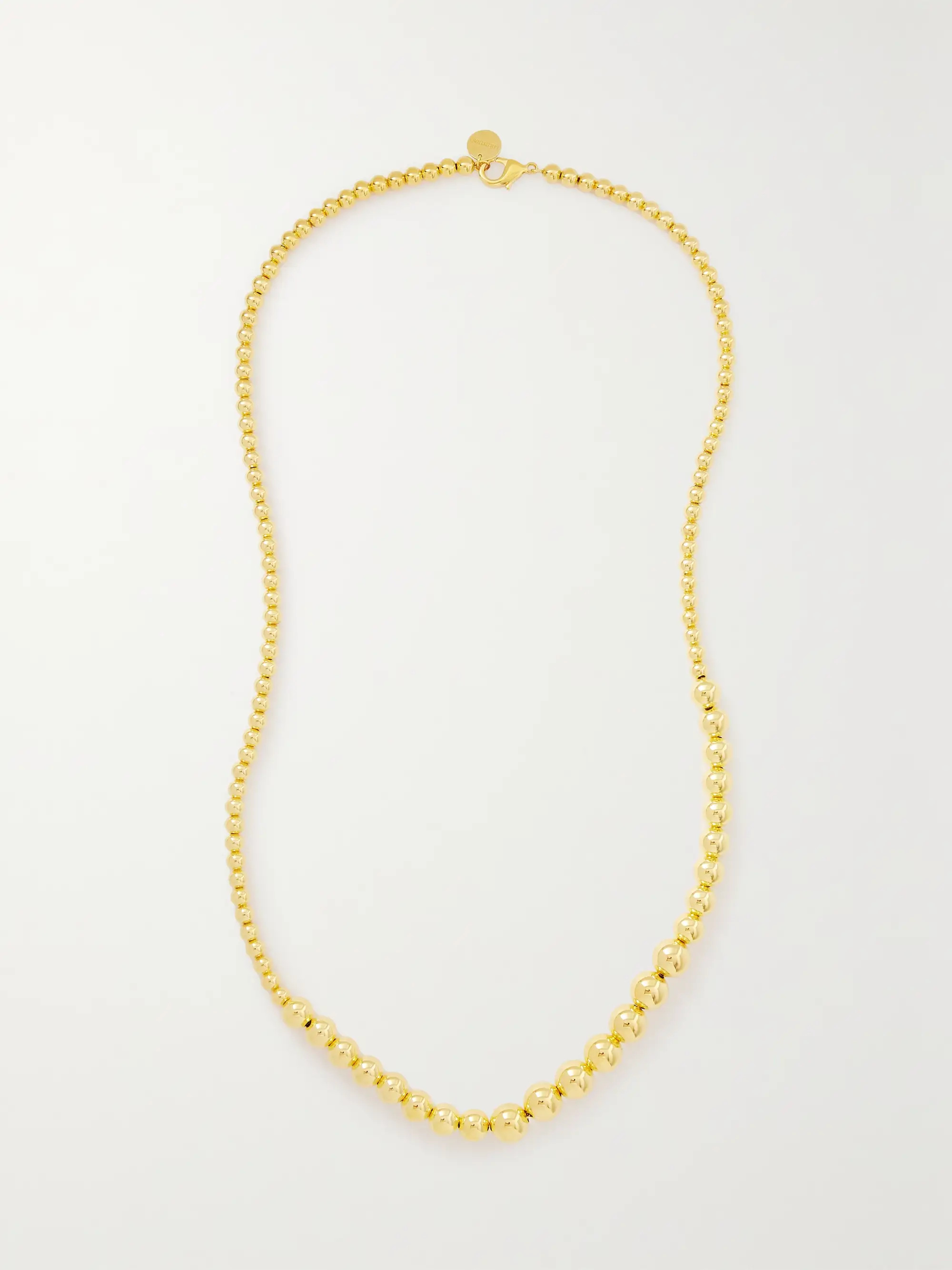 The Olivia vergoldete Kette | NET-A-PORTER (UK & EU)