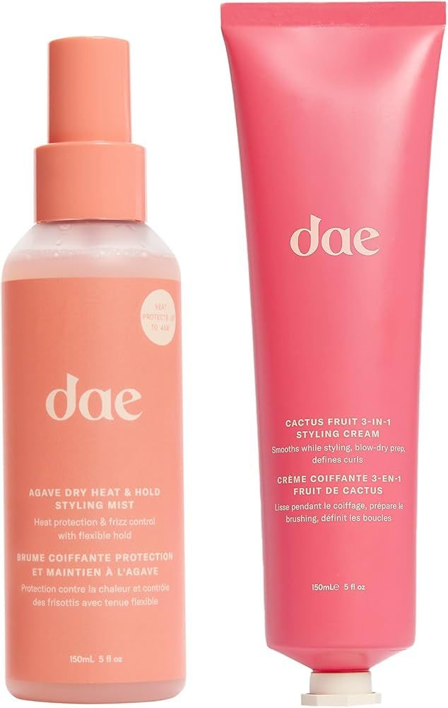 DAE Agave Dry Heat Styling Mist & Cactus 3-1 Styling Cream | Amazon (US)