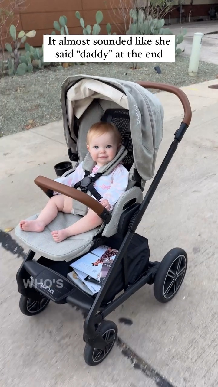 So happy we pulled this Nuna stroller out of storage, she loves our nightly walks so much more now.

#LTKWatchNow #LTKFamily #LTKBaby