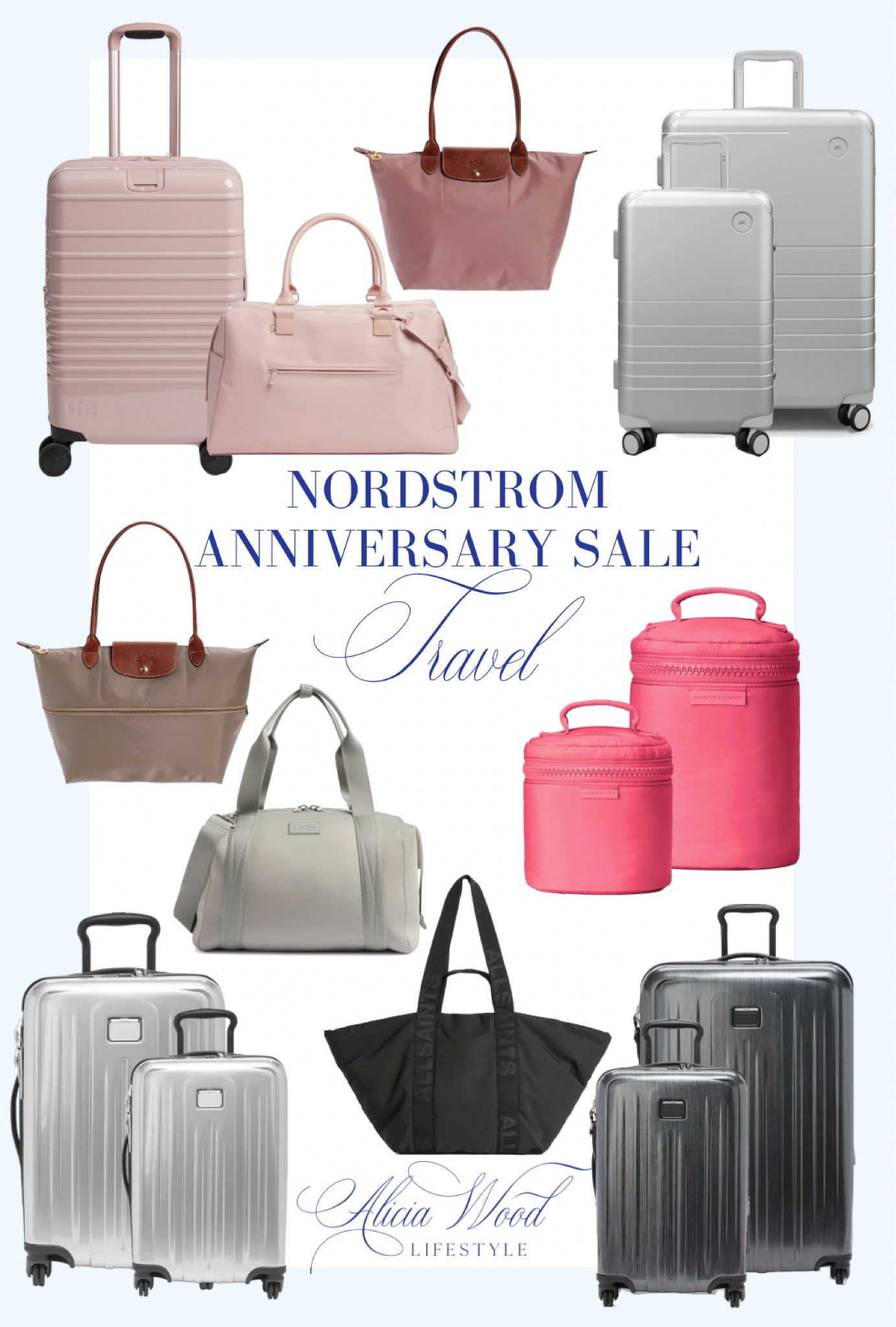 NORDSTROM ANNIVERSARY SALE 
TRAVEL 

Esme tote
Dagne Dover small Mila cosmetic case
Dagne Dover large Mila cosmetic case
Beis duffle bag 
Tumi v4 collection large
Tumi V4 collection small 
Longchamp large le pliage
Manis 27” 
Beis glossy 22” carry on 
Manos 23” spinner 

#LTKSummerSales #LTKxNSale #LTKTravel