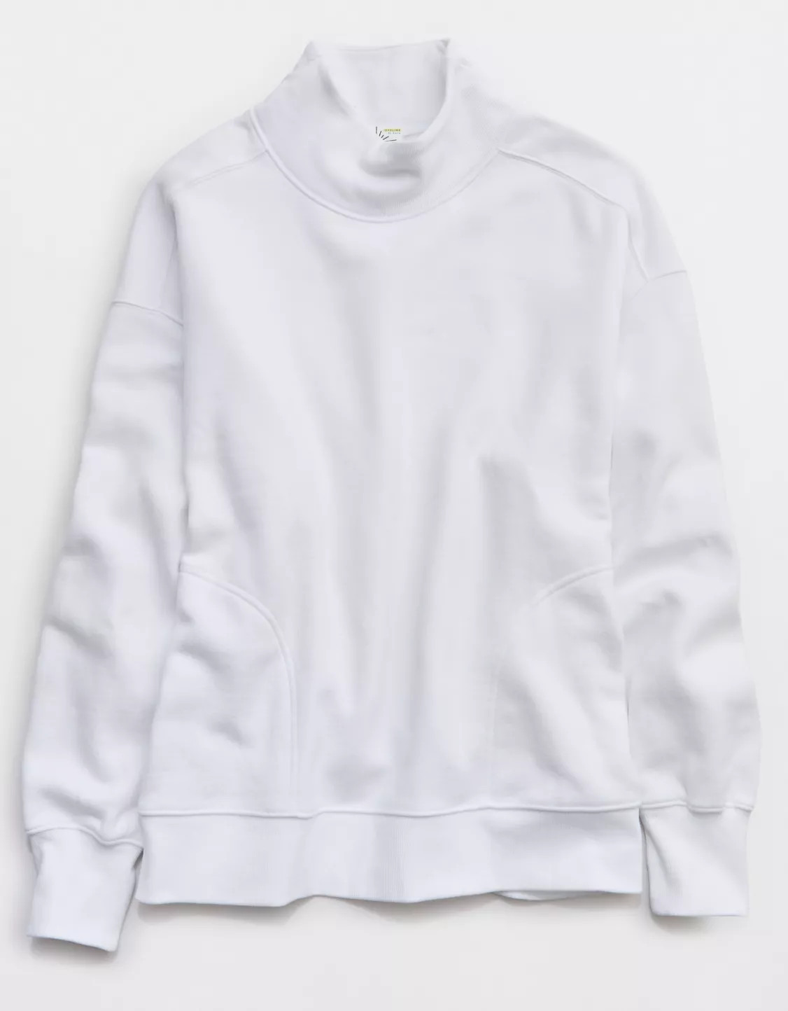OFFLINE By Aerie Cloud Fleece Oversized Mockneck Sweatshirt | Aerie