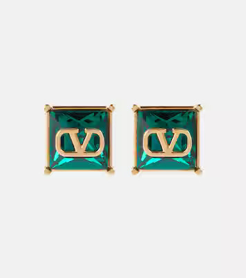 VLogo embellished earrings | Mytheresa (US/CA)