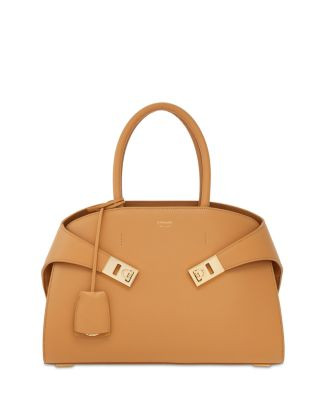 Ferragamo Small Hug Leather Top Handle Bag  | Bloomingdale's Handbags | Bloomingdale's (US)