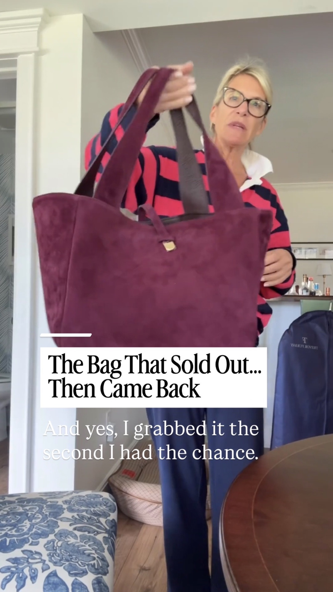 I went crazy for this burgundy merlot bag when I first saw it, and it SOLD OUT! It finally showed up in the mail, and it’s even prettier in person. The rich color is perfect with my fall wardrobe, and I love the polished closure and little feet on the bottom to keep it off the ground.

👩‍💻 LTK PRO TIPS
❤️ Heart = Support my posts ;-)
🔖 Save = Get sale & restock alerts for the things you love!
📋 Lists = Keep favorites organized (List ideas: Christmas, Birthdays, and Vacations!)
📲 Share = Send lists and products to a friend (or your daughters like me).
💬 Comment = Ask me anything, and I’ll answer. ;-)

#LTKootd #LTKSeasonal #LTKOver40