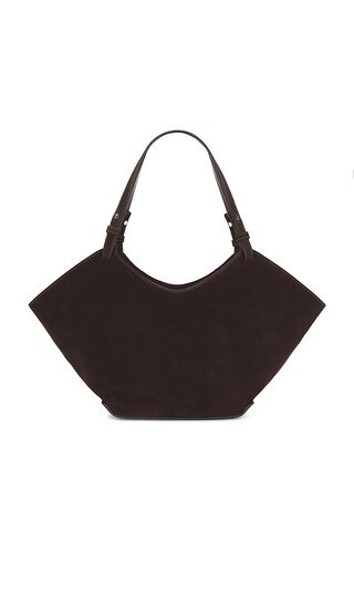 Flattered Dilba Mini Tote Bag in Chocolate. | Revolve Clothing (Global)
