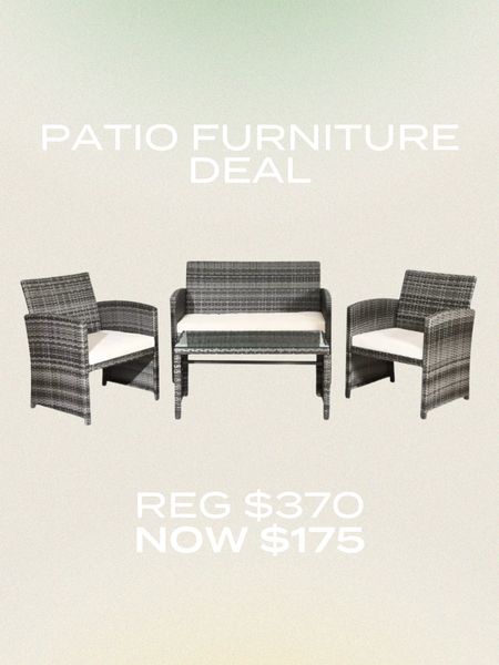 Patio furniture set deal!

#LTKsalealert #LTKhome