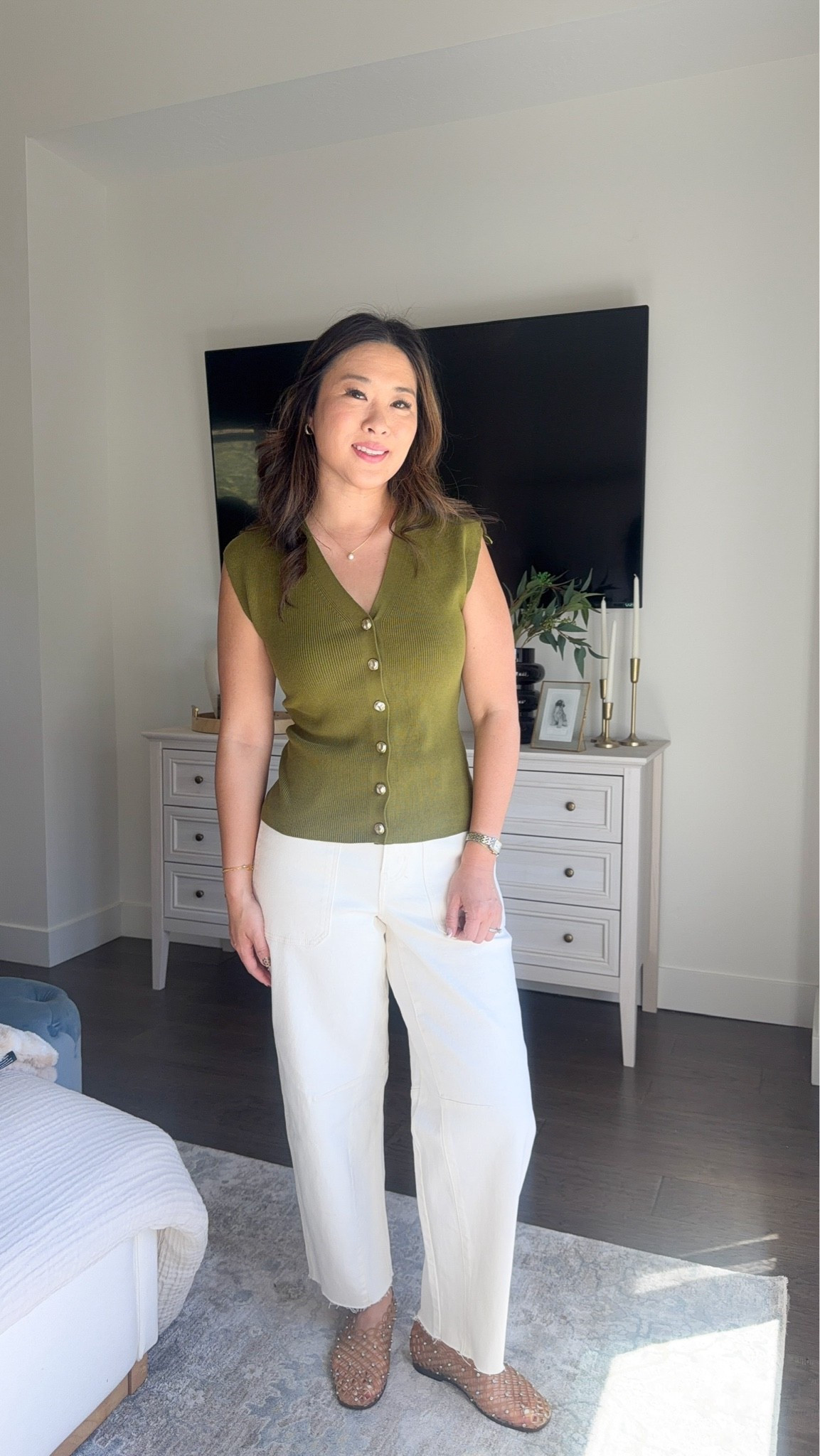 Walmart fall tops // fall fashion Brown Peplum: Medium Green Button Down Top: Small Brown Rose Vest: Small Embroidered top: Small Grey Scalloped Vest: Small Mock Neck Peplum: Small Barrel Denim: 6 Short

#LTKootd #LTKgrwm