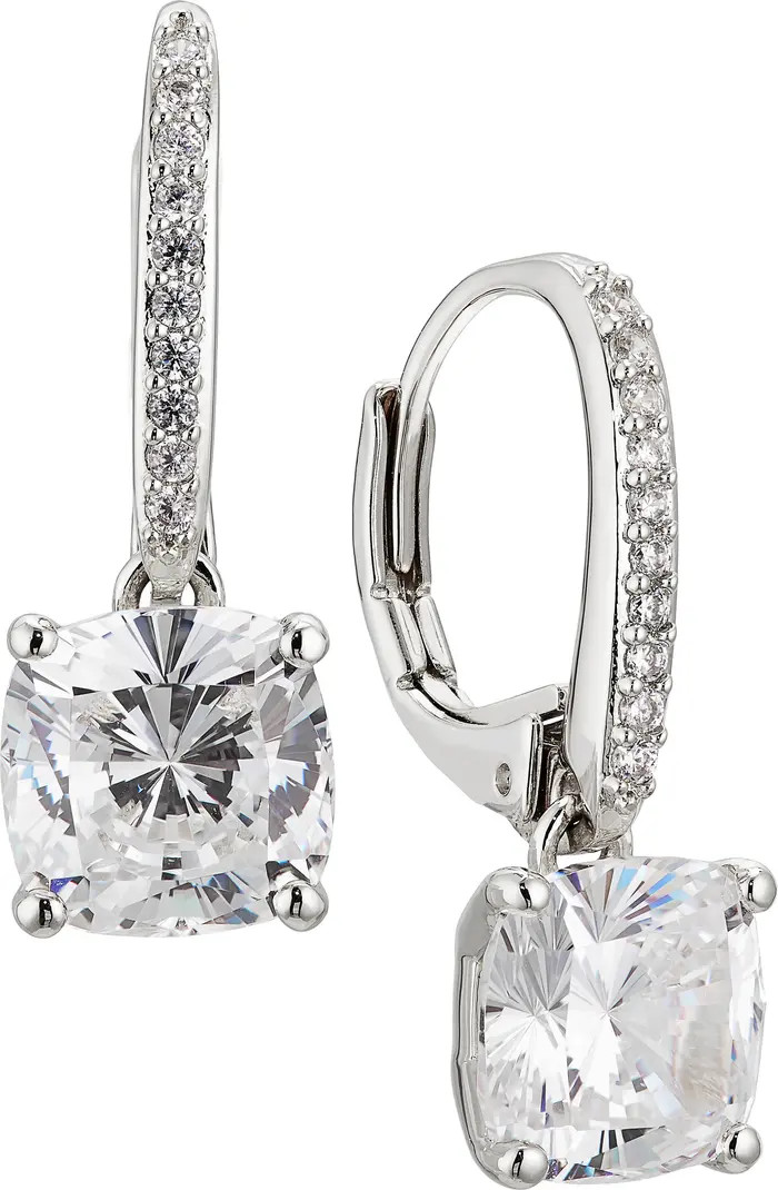 Modern Luv Cubic Zirconia Drop Earrings | Nordstrom