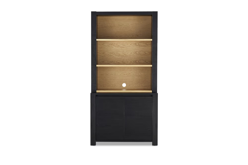 Bradley Small Sideboard with Small HutchBestseller | Castlery US