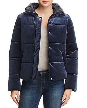 Aqua Velvet Puffer Jacket - 100% Exclusive | Bloomingdale's (US)