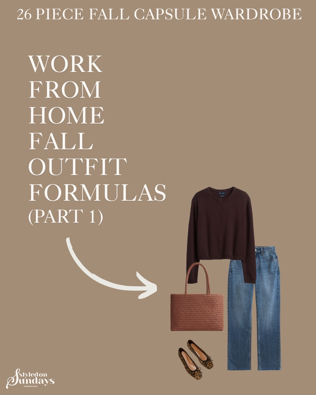 WFH ladies, this one’s for you ♥️ put together enough for a zoom call, comfortable enough to actually work in, and easy enough to run out the door for school pickup or a coffee run! 

comment “fall” & I’ll send you the links & my full fall capsule wardrobe!