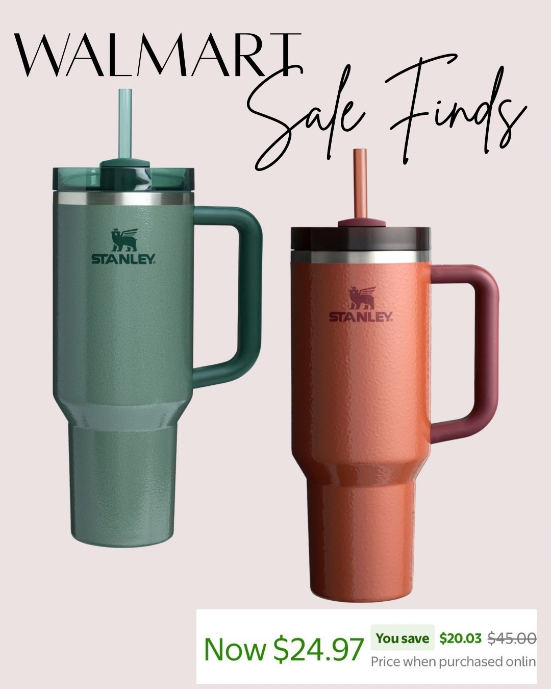 Stanley tumbler on sale / Christmas gift idea





Walmart finds 
Walmart deals 
Gifts for him
Gifts for her 

#LTKSaleAlert #LTKHoliday #LTKGiftGuide