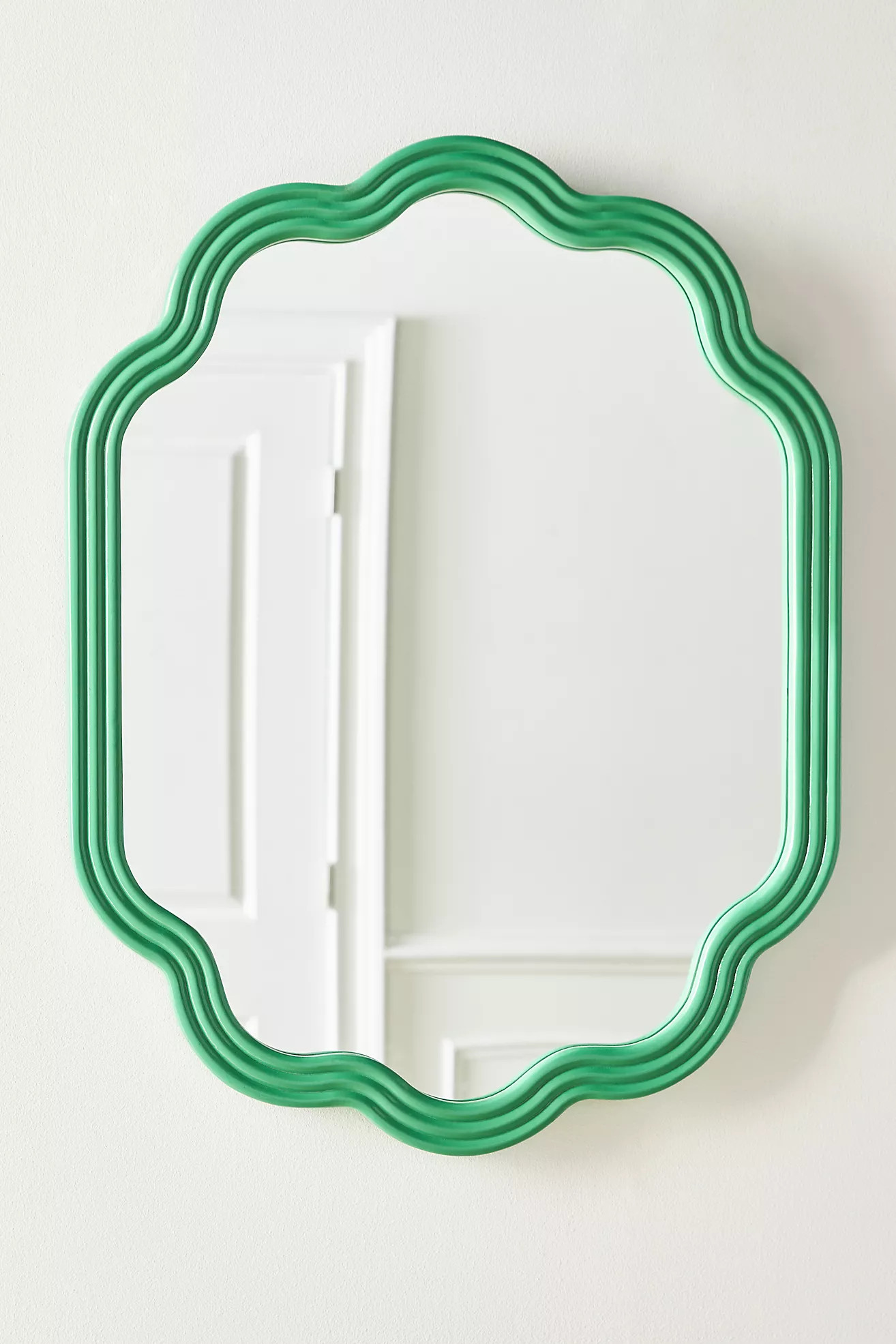 Clara Wooden Mirror | Anthropologie (US)