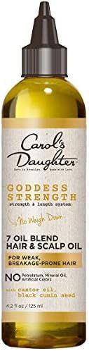 Carol's Daughter Carol’s Daughter Goddess Strength 7 Oil Blend Scalp & Hair Oil with Castor Oil... | Amazon (US)