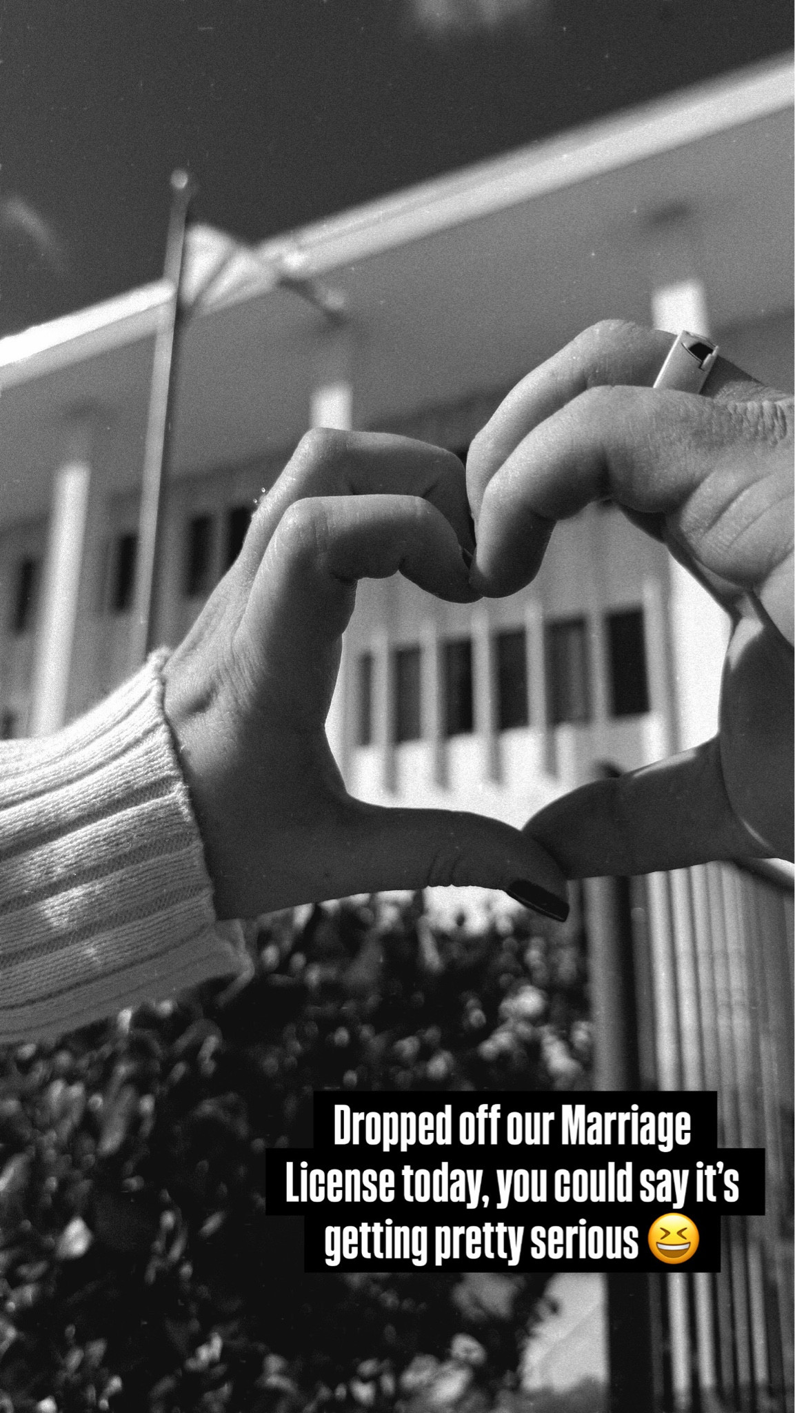 Life Update - Went to the courthouse to drop off the Marriage License from when we eloped. 

January is already off to such a great start. 

Just Married | Elopement | Newly Weds | 2026 | January | Wedding Things | Eloped | Mr and Mrs | Getting Married | New Year, New Last Name 

#LTKdayinmylife #LTKstorytime #LTKWedding