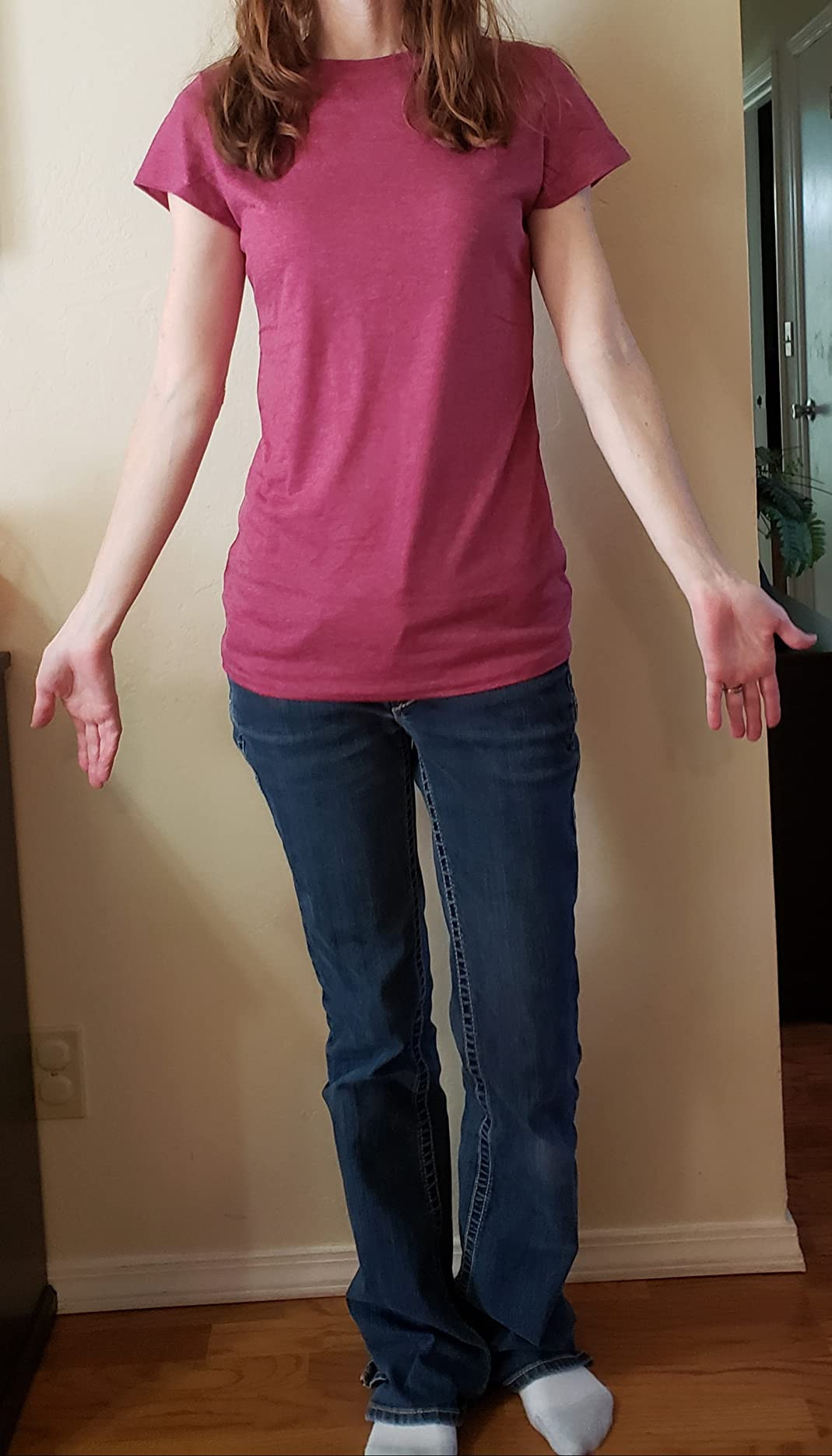 Beluring Women T Shirt Short/Long Sleeve Crew Neck Tee Tops Blouse | Amazon (US)