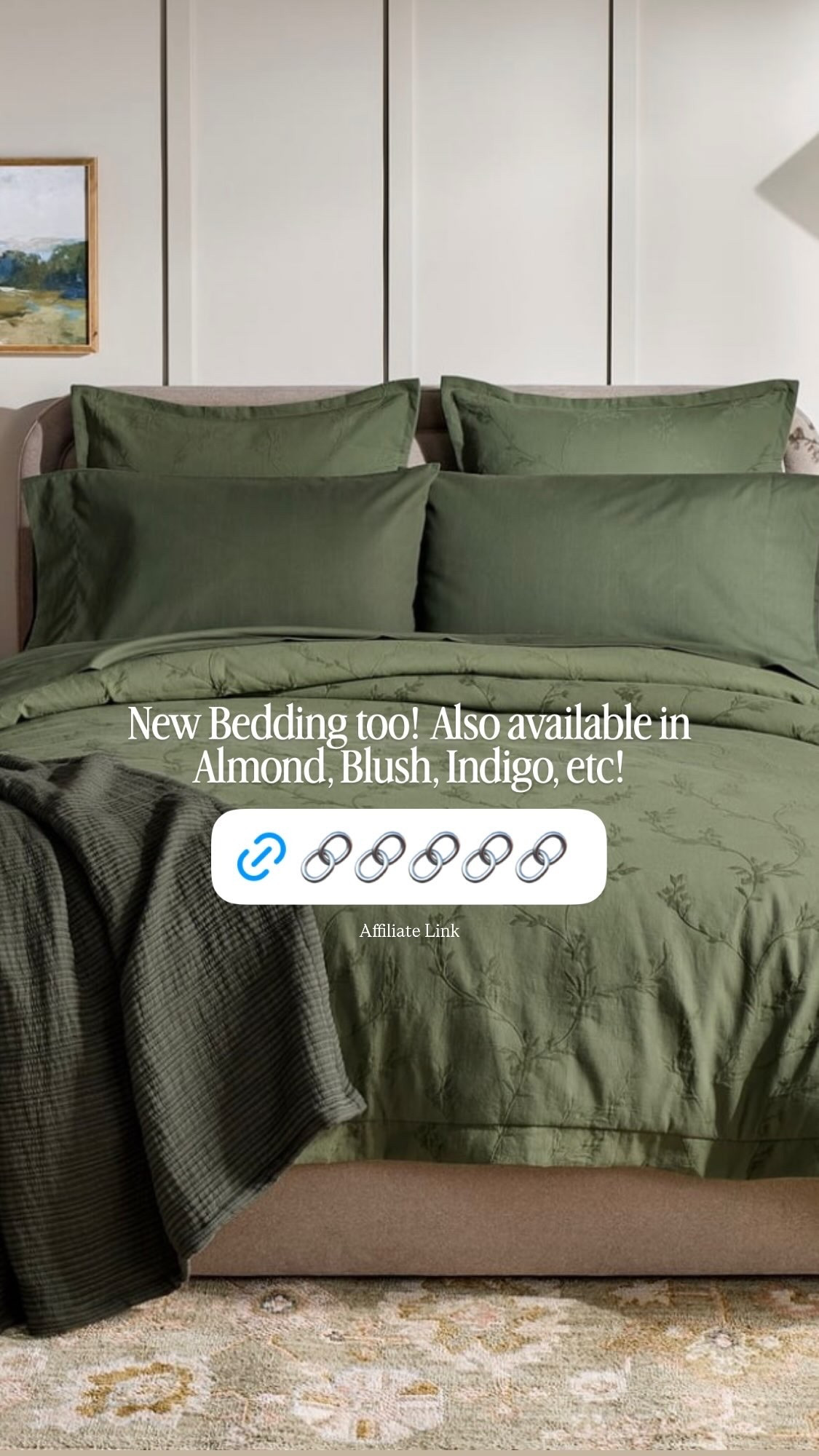 New Bedding @Walmart! Also available in Almond, Blush, Indigo, etc! Affiliate Link