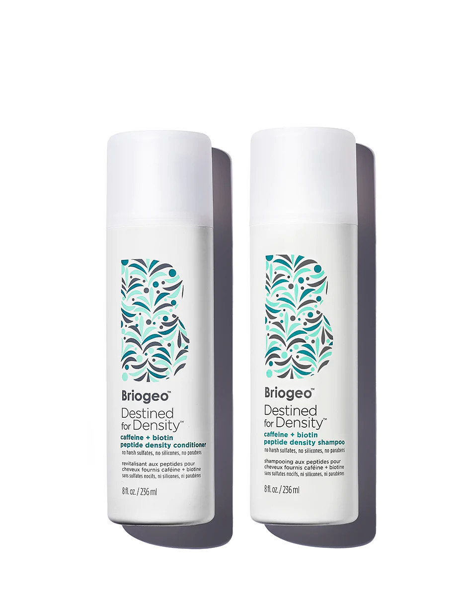 Caffeine + Biotin Peptide Density Shampoo + Conditioner Duo | Briogeo