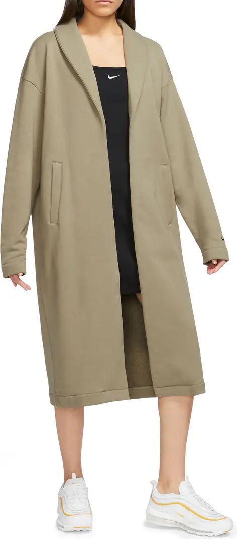 Sportswear Modern Fleece Oversized Duster | Nordstrom