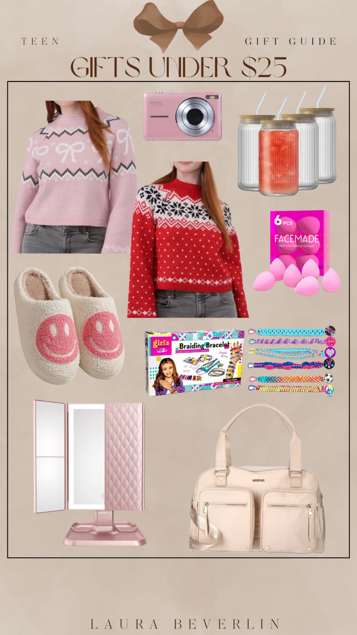 Shop this Gift Guide under $25! 

#teen #gifts #LauraBeverlin #LTKCyberWeek

#LTKSaleAlert #LTKFindsUnder50