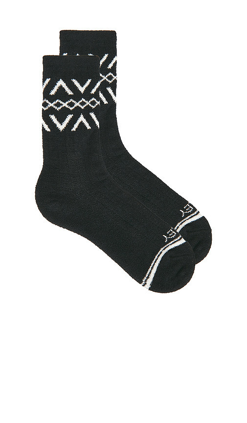 Varley Chadwick Fairisle Sock in Black. Size S/M. Also in . | Revolve Clothing (Global)