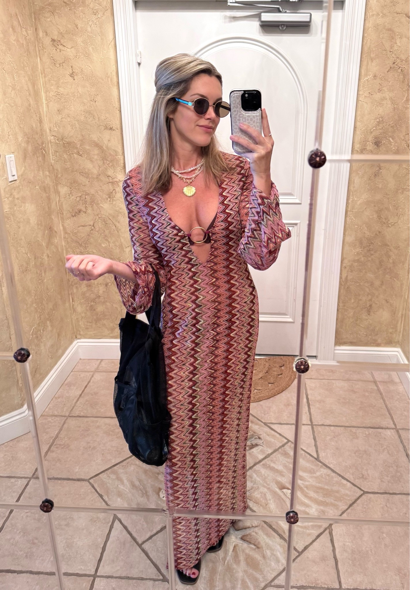 Summer beach vacation vibes! Swim coverup, resort wear, summer outfits