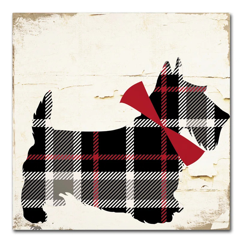 'Scotty II' by Color Bakery Graphic Art on Wrapped Canvas | Wayfair North America