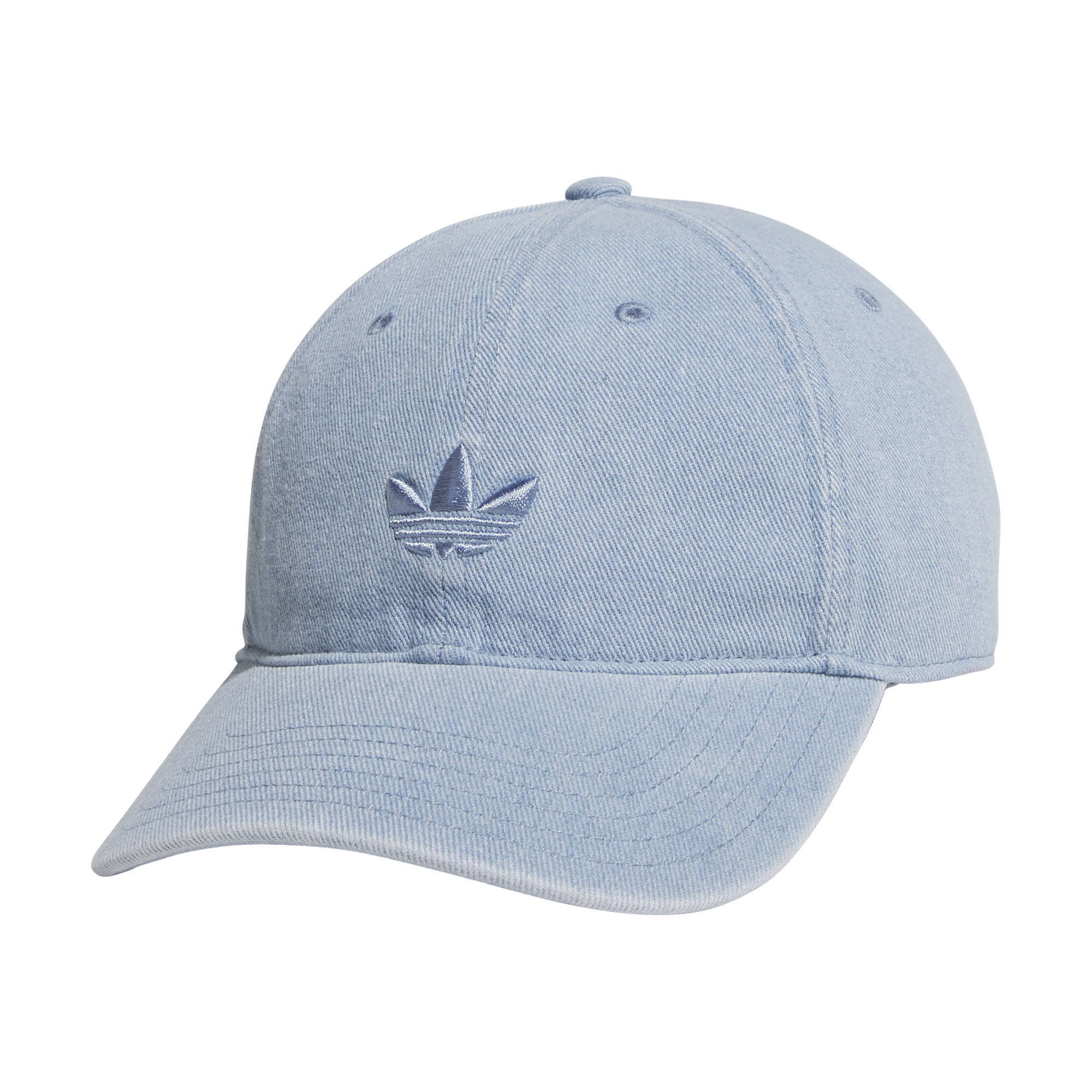 Unisex adidas Light Blue Denim Strapback Hat | Fanatics