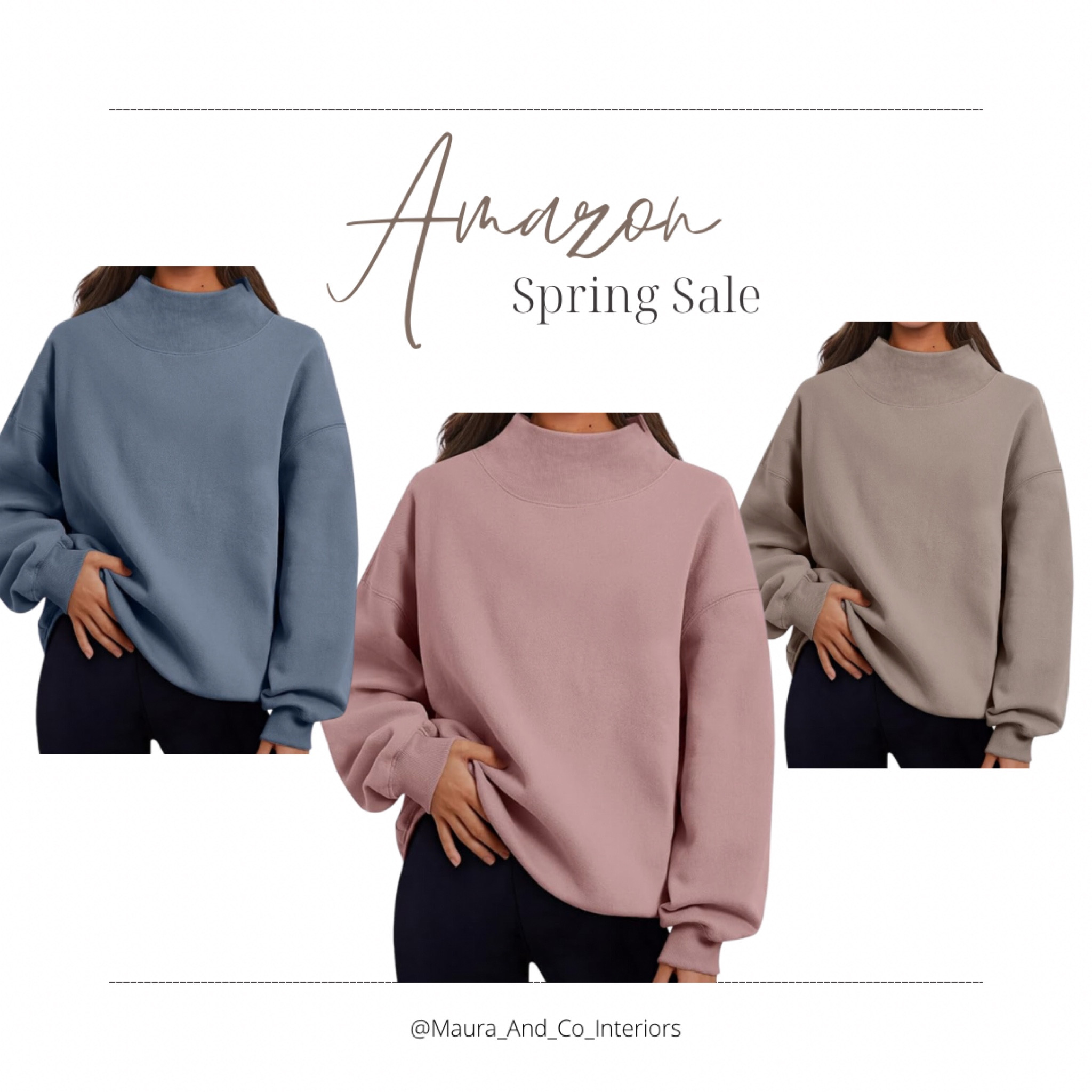 Designer inspired crew neck
Comes in multiple colors! I just ordered these 3 🥰

Amazon spring sale

#LTKfindsunder50 #LTKsalealert #LTKfitness