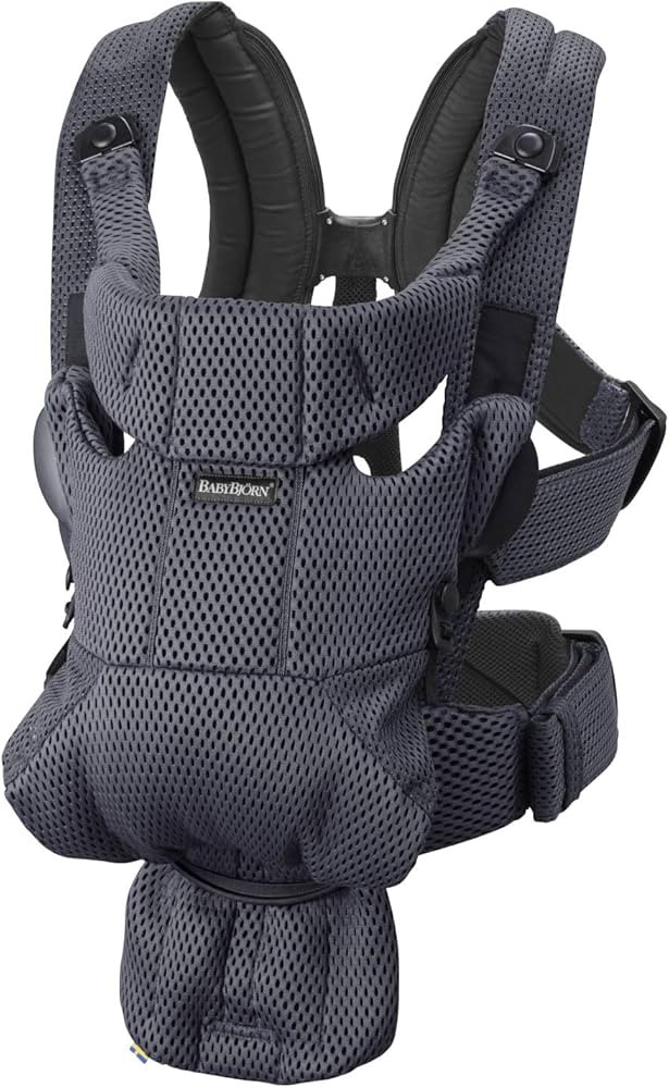 BabyBj\u00f6rn Baby Carrier Free, Anthracite, 3D Mesh | Infant Carrier (7-26.5 lbs), Front Facing... | Amazon (US)