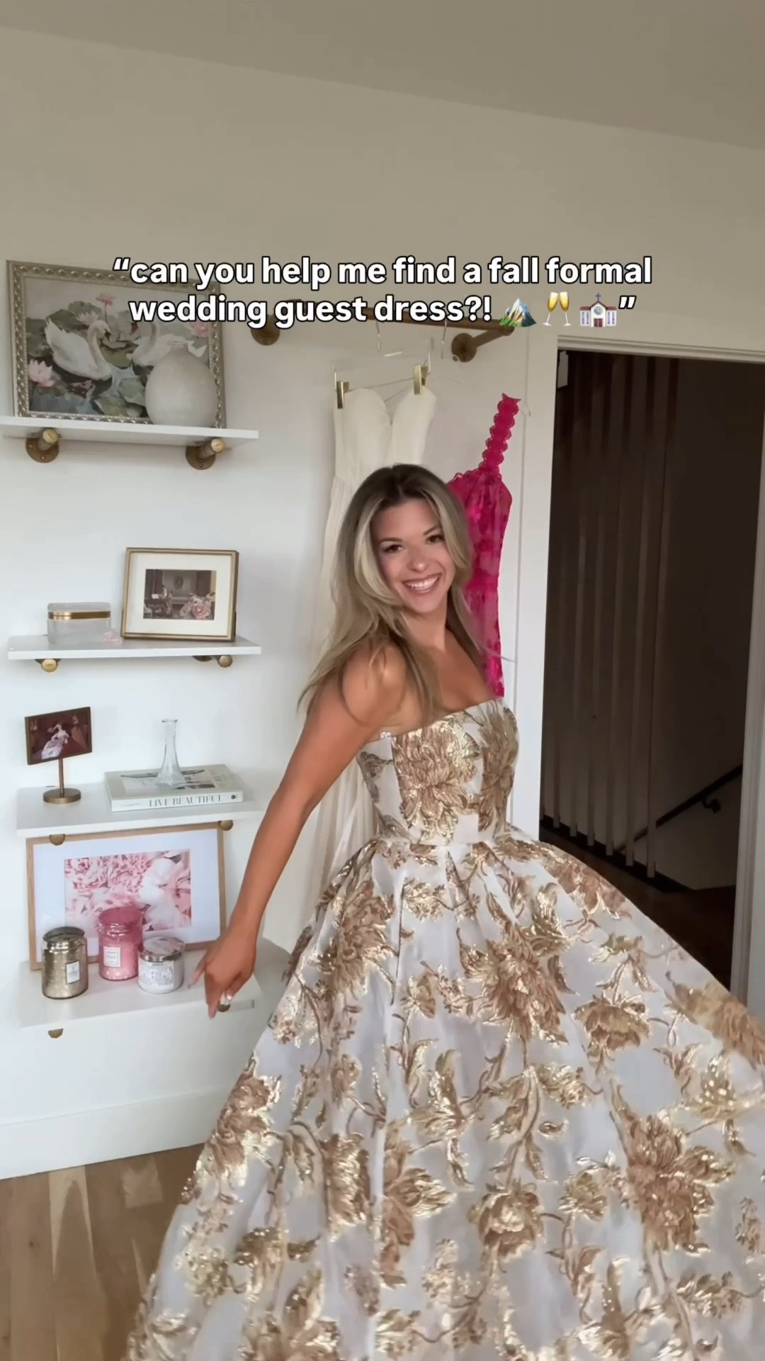 gold brocade mini strapless wedding guest and formal event dress ✨

Mac duggal code: emerson10
Electric picks code: emerson20

I’m 5’4” and typically wear a size small/2
wish i had sized down to a 0

summer wedding guest dresses, wedding guest dresses, cocktail dresses, semi-formal dresses, black tie wedding guest dresses, destination wedding guest dresses, garden party dresses, wedding guest outfit ideas

#LTKgrwm #LTKWedding #LTKSeasonal