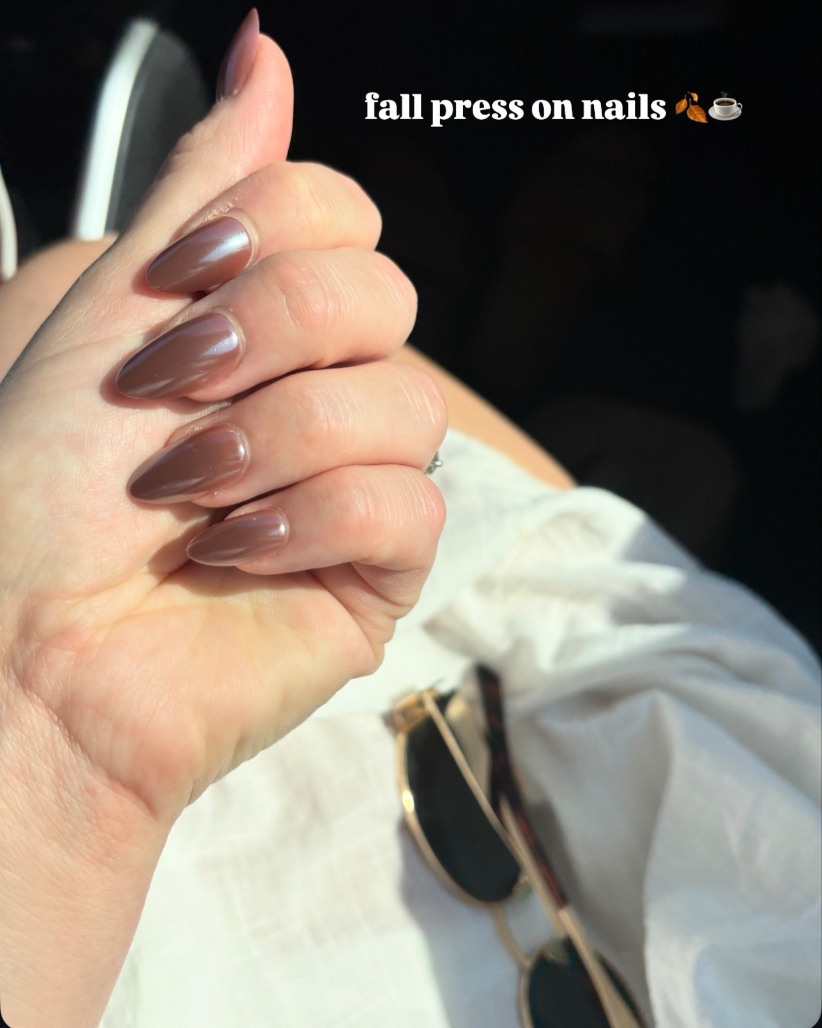 love these press ons 🤎 got them at TJ Maxx but these are the closest in color at Anthropologie :) 

#LTKBeauty #LTKFindsUnder50 #LTKFindsUnder100